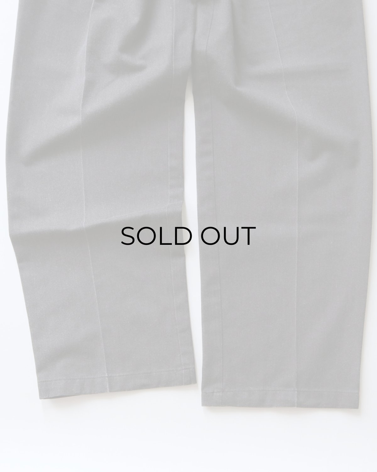 画像4: DOCKERS COTTON POLYESTER TWILL TUCK PANTS【W35 x L31 程度】 (4)