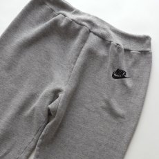画像4: 〜80's NIKE LOGO FLOCK PRINT SWEAT PANTS "MADE IN USA" "MINT CONDITION" (4)