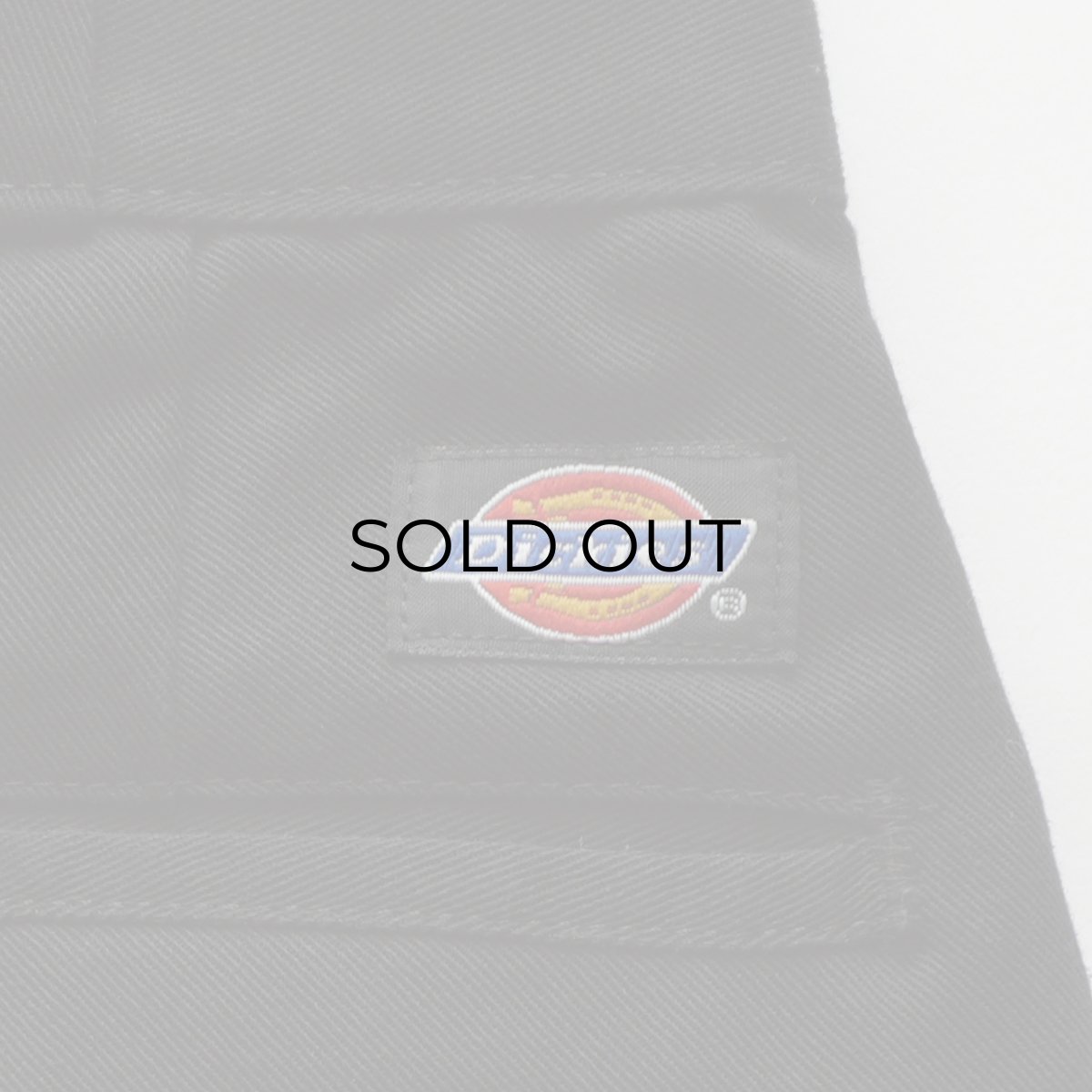 画像8: 〜90's Dickies 874 BLACK COTTON POLYESTER TWILL WORK PANTS "MADE IN USA"【W32 x L29 程度】 (8)