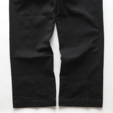 画像5: 〜90's Dickies 874 BLACK COTTON POLYESTER TWILL WORK PANTS "MADE IN USA"【W32 x L29 程度】 (5)