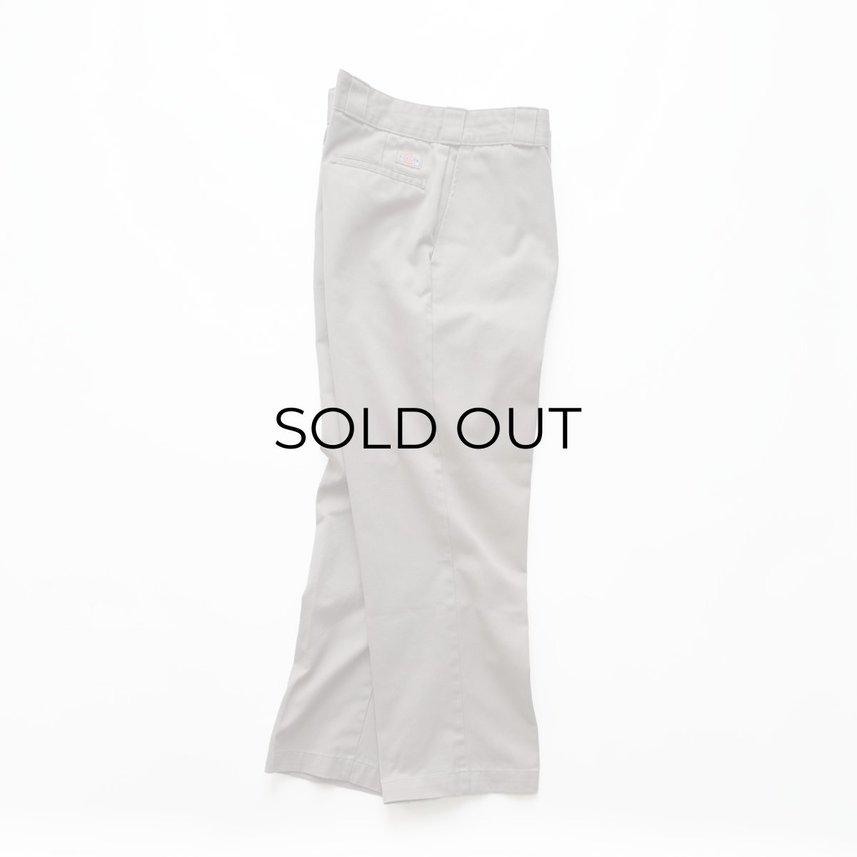 画像2: 〜90's Dickies 874 COTTON POLYESTER TWILL WORK PANTS "MADE IN USA"【W37 x L28 程度】 (2)