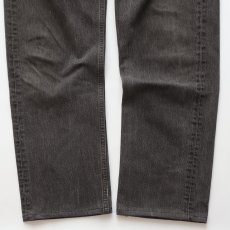 画像4: LEVI'S 501 BLACK DENIM PANTS "made in USA" 【W36 x L29 程度】 (4)
