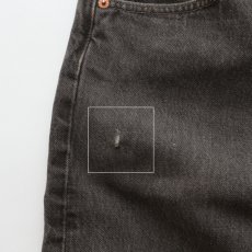 画像10: LEVI'S 501 BLACK DENIM PANTS "made in USA" 【W36 x L29 程度】 (10)