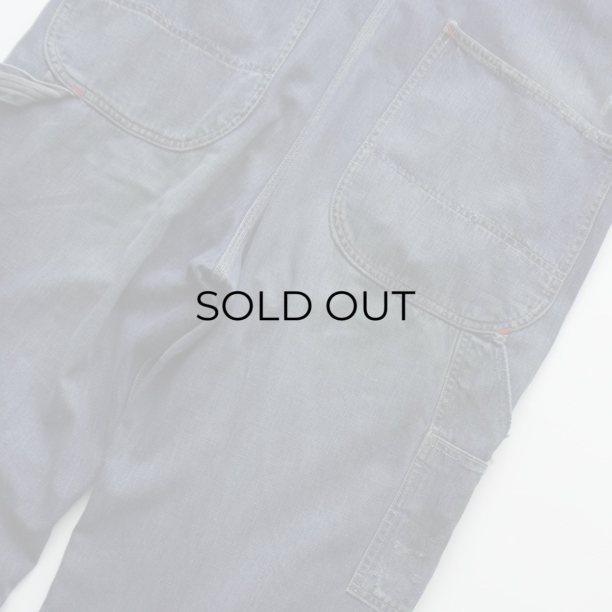 画像7: 〜60's PAY DAY COTTON DENIM OVERALL (7)