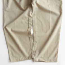 画像4: SAVANE COTTON TWILL TUCK PANTS【W32 x L29 程度】 (4)