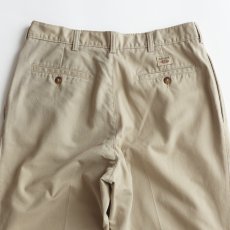画像5: SAVANE COTTON TWILL TUCK PANTS【W32 x L29 程度】 (5)