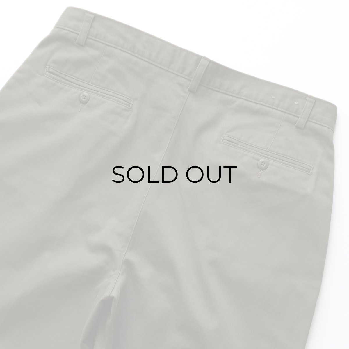 画像6: 〜00's Eddie Bauer COTTON TWILL TUCK PANTS【W37 x L32 程度】 (6)