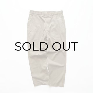 90's LANDS' END COTTON POLYESTER TWILL NO TUCK PANTS 