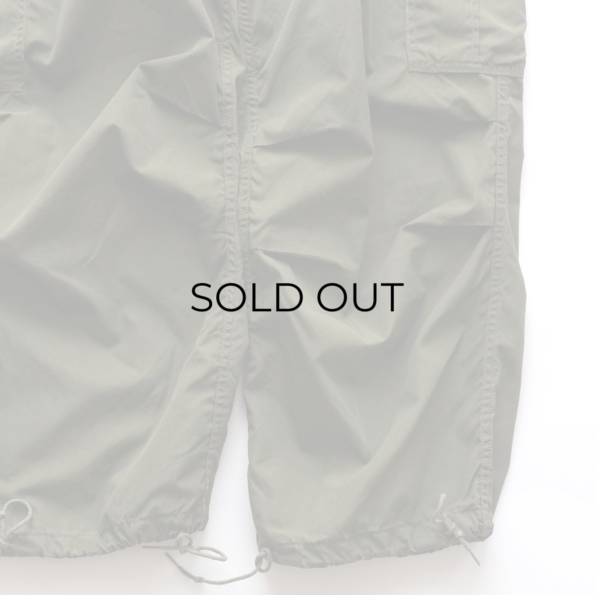 画像6: 50's US ARMY M-51 NYLON POPLIN ARCTIC TROUSER-SHELL OVER PANTS【SMALL-SHORT? 程度】 (6)