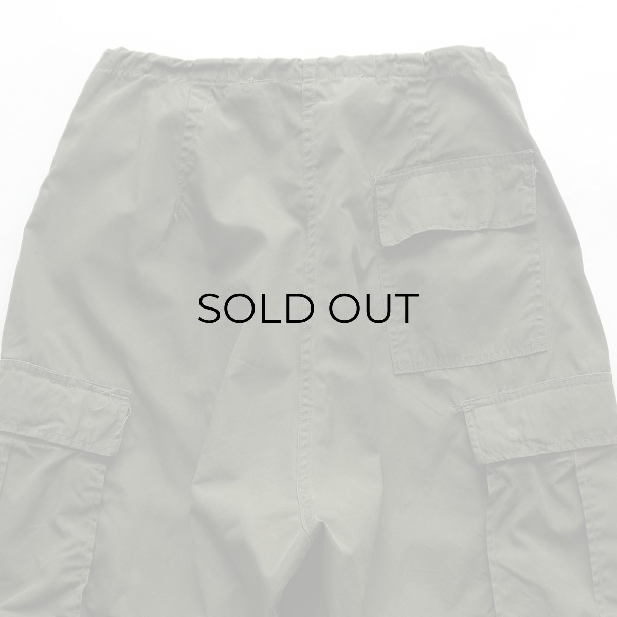 画像4: 50's US ARMY M-51 NYLON POPLIN ARCTIC TROUSER-SHELL OVER PANTS【SMALL-SHORT? 程度】 (4)