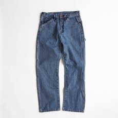 画像1: ROUND HOUSE COTTON DENIM PAINTER PANTS "MADE IN USA" 【SIZE : W32 x L32 程度】 (1)