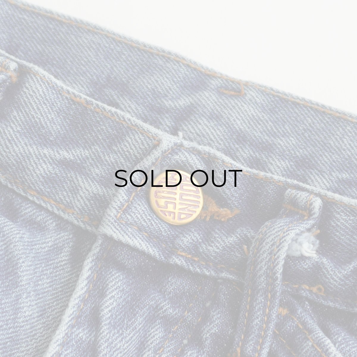 画像7: ROUND HOUSE COTTON DENIM PAINTER PANTS "MADE IN USA" 【SIZE : W32 x L32 程度】 (7)