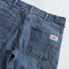 画像5: ROUND HOUSE COTTON DENIM PAINTER PANTS "MADE IN USA" 【SIZE : W32 x L32 程度】 (5)