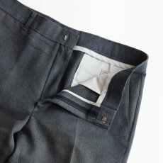 画像4: 〜90's LEVI'S "ACTION SLACKS" POLYESTER SLACKS "MADE IN USA" 【SIZE : W34 x L33.5 程度】 (4)