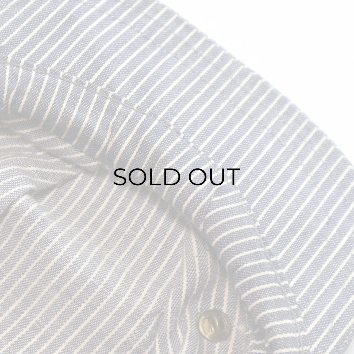 画像9: OLD UNKNOWN BRAND HICKORY STRIPE WORK CAP with WAPPEN & PIN BADGE "McKinley Explorer" (9)