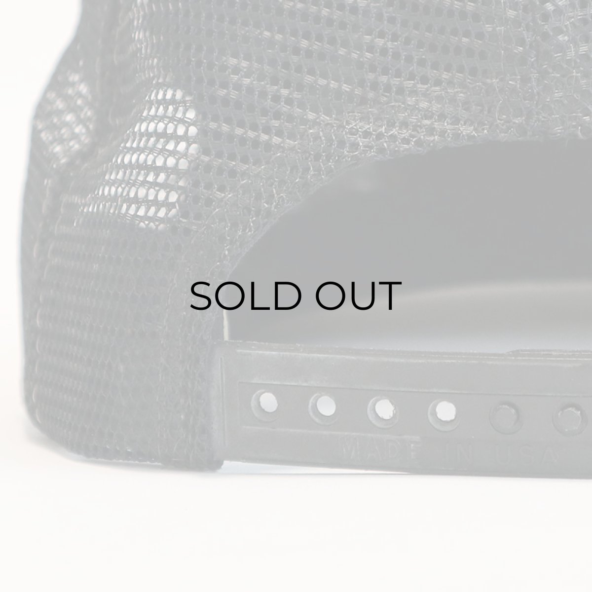 画像8: 80's UNKNOWN BRAND MESH CAP "NATIONAL RIFLE ASSOCIATION" (8)