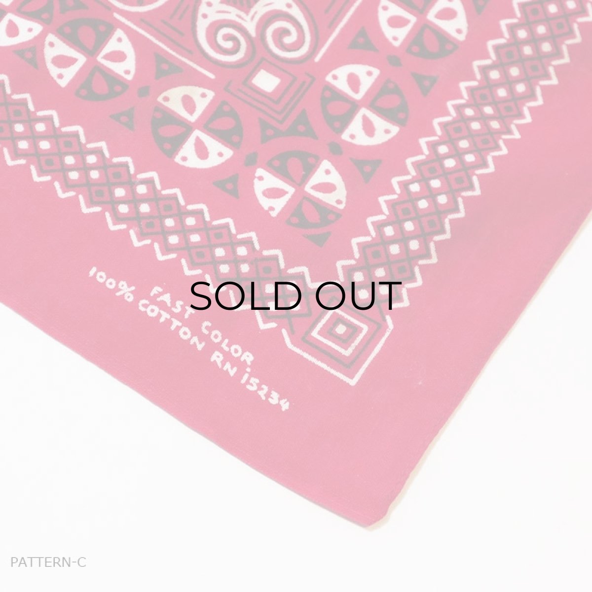 画像3: VINTAGE COTTON BANDANA (3)