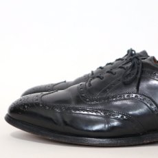 画像8: JOHNSTON & MURPHY "Heritage" LEATHER WING TIP SHOES 【size : 10 D】 (8)