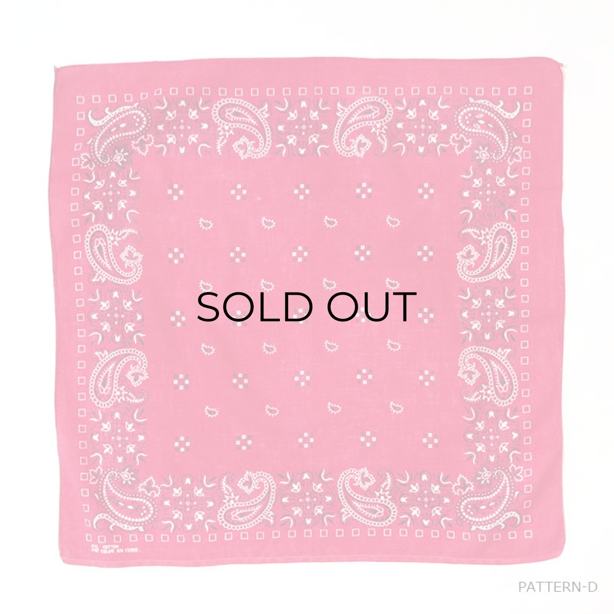 画像6: VINTAGE COTTON BANDANA (6)