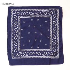 画像2: VINTAGE COTTON BANDANA (2)