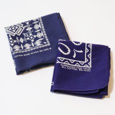 画像1: VINTAGE COTTON BANDANA (1)