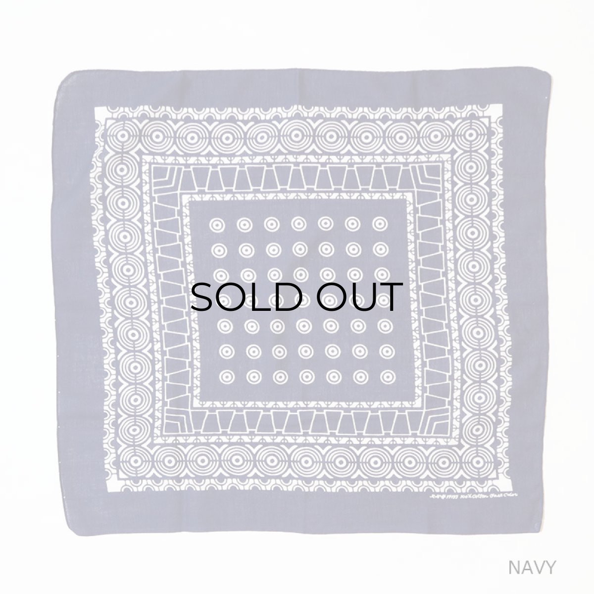 画像5: VINTAGE COTTON BANDANA (5)