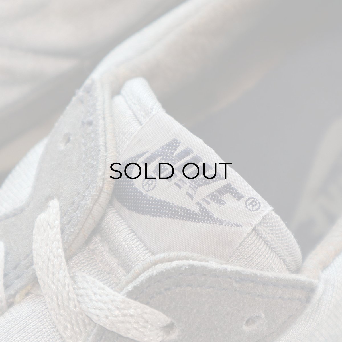 画像12: 80's NIKE UNKNOWN MODEL NYLON RUNNING SHOES (12)