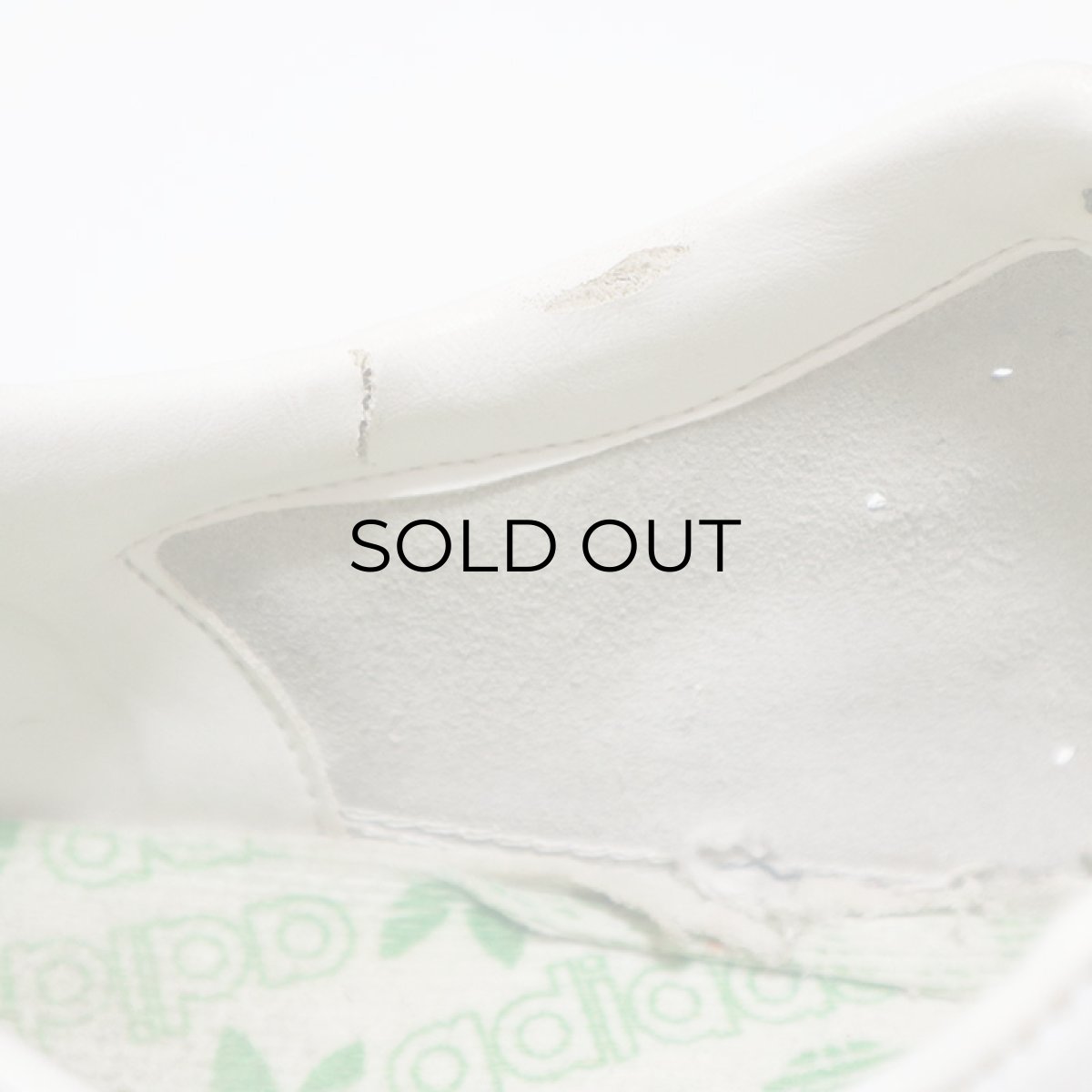 画像13: 〜80's adidas "STAN SMITH" LEATHER SHOES "made in France" 【size : 11 1/2】 (13)