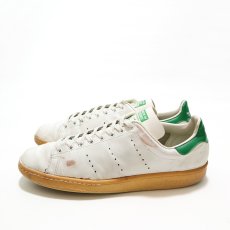 画像2: 〜80's adidas "STAN SMITH" LEATHER SHOES "made in France" 【size : 11 1/2】 (2)