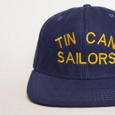 画像1: 〜90's UNKNOWN BRAND 6-PANEL BASEBALL CAP "TIN CAN SAILORS" (1)