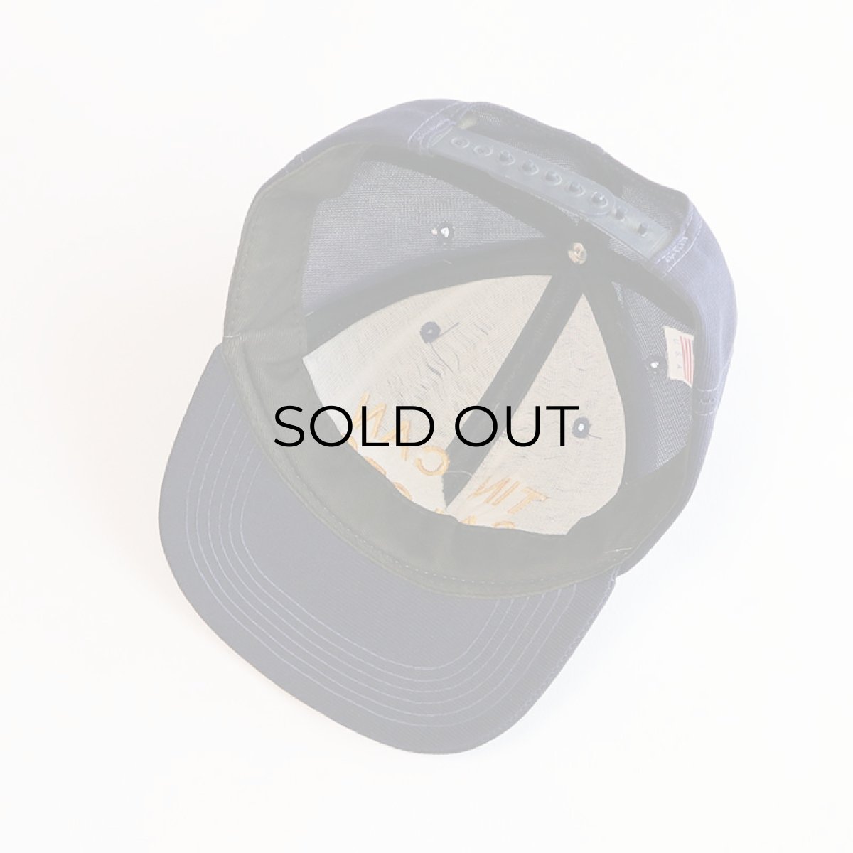 画像6: 〜90's UNKNOWN BRAND 6-PANEL BASEBALL CAP "TIN CAN SAILORS" (6)