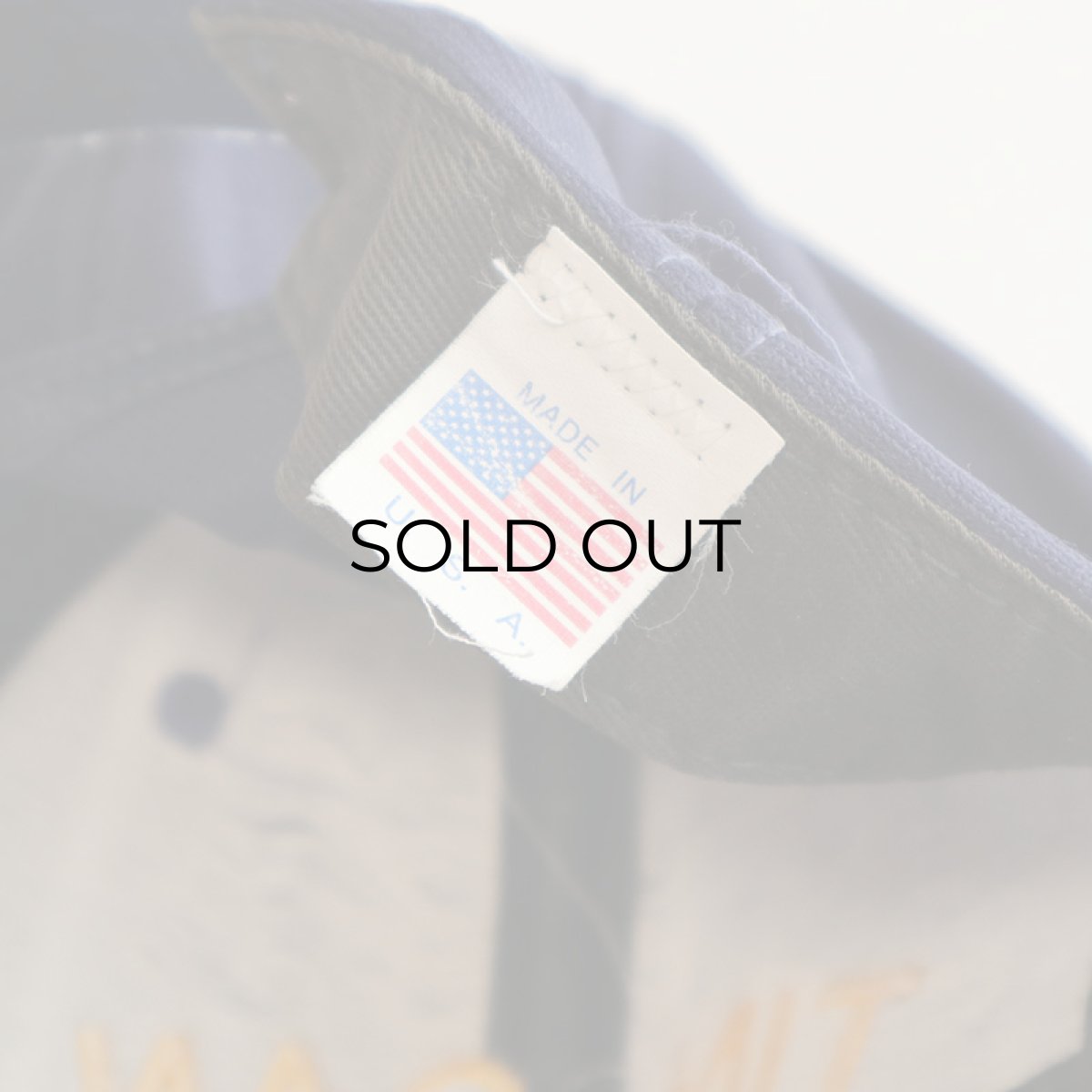 画像8: 〜90's UNKNOWN BRAND 6-PANEL BASEBALL CAP "TIN CAN SAILORS" (8)