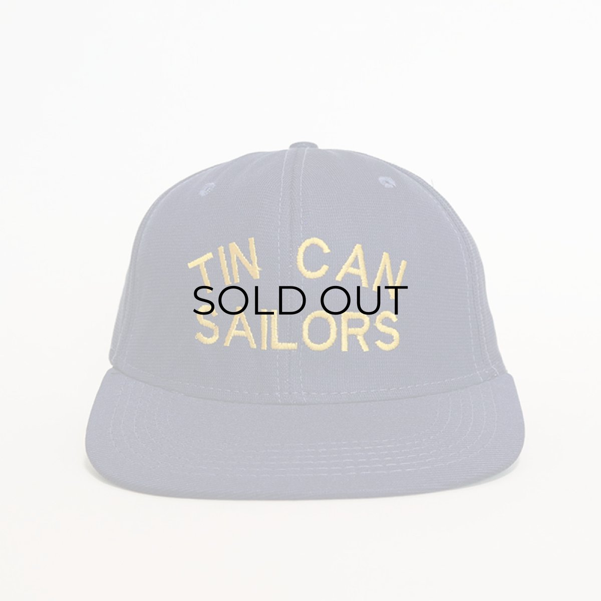 画像2: 〜90's UNKNOWN BRAND 6-PANEL BASEBALL CAP "TIN CAN SAILORS" (2)