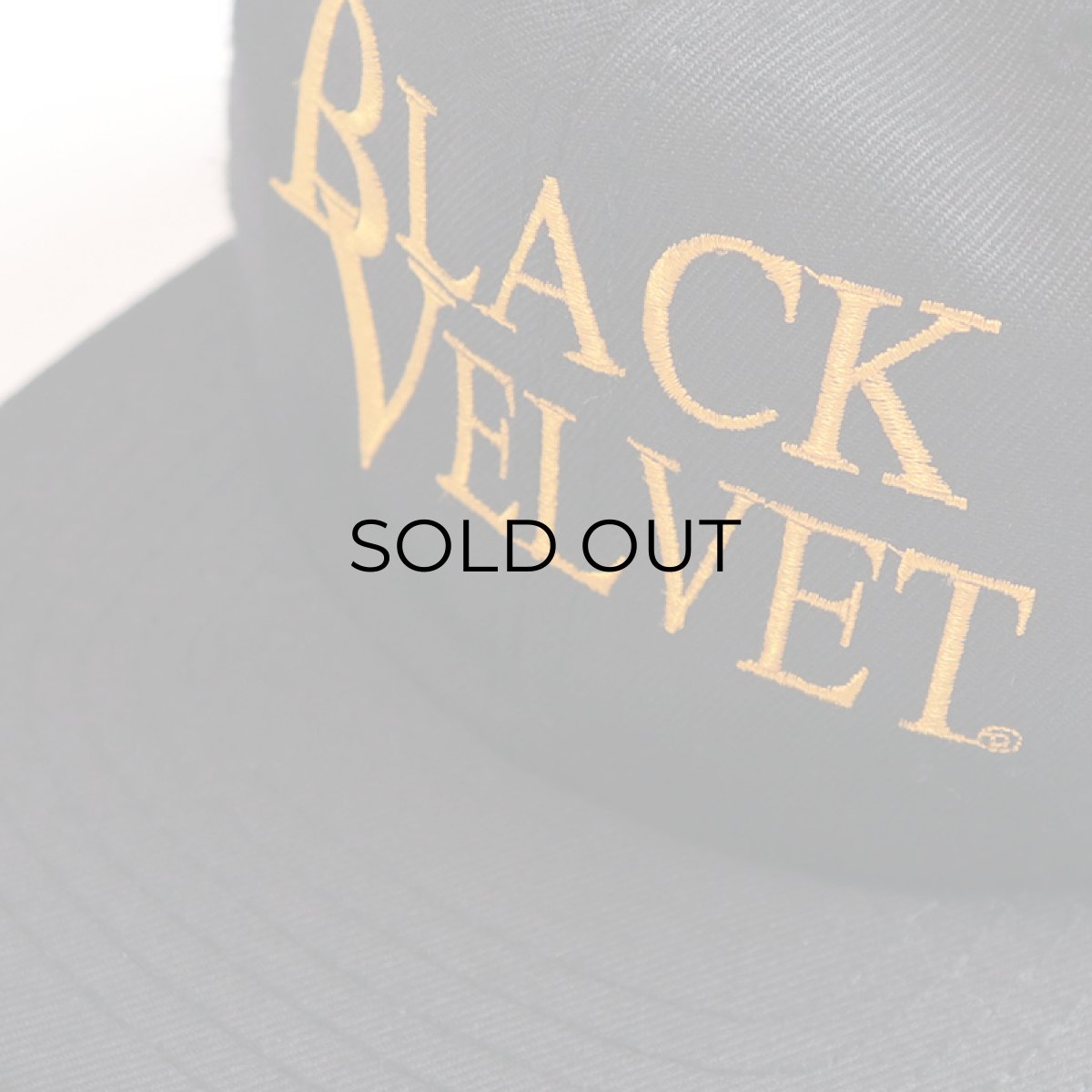 画像7: 〜90's STYLEMASTER 6-PANEL BASEBALL CAP "BLACK VELVET" (7)