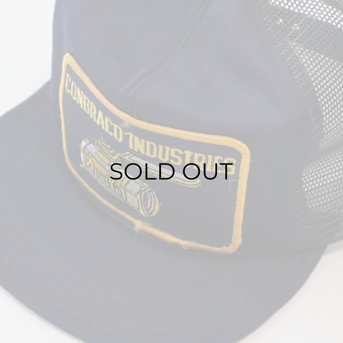 画像7: 〜80's UNKNOWN BRAND MESH TRUCKER CAP "CONBRACO INDUSTRIES" (7)