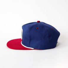 画像2: 80's UNKNOWN BRAND 2-TONE TRUCKER CAP with WAPPEN "WESTERN FARM SERVICE" "MADE IN USA" (2)