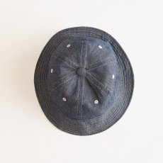 画像3: OLD UNKNOWN BRAND COTTON DENIM METRO HAT (3)