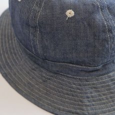 画像5: OLD UNKNOWN BRAND COTTON DENIM METRO HAT (5)