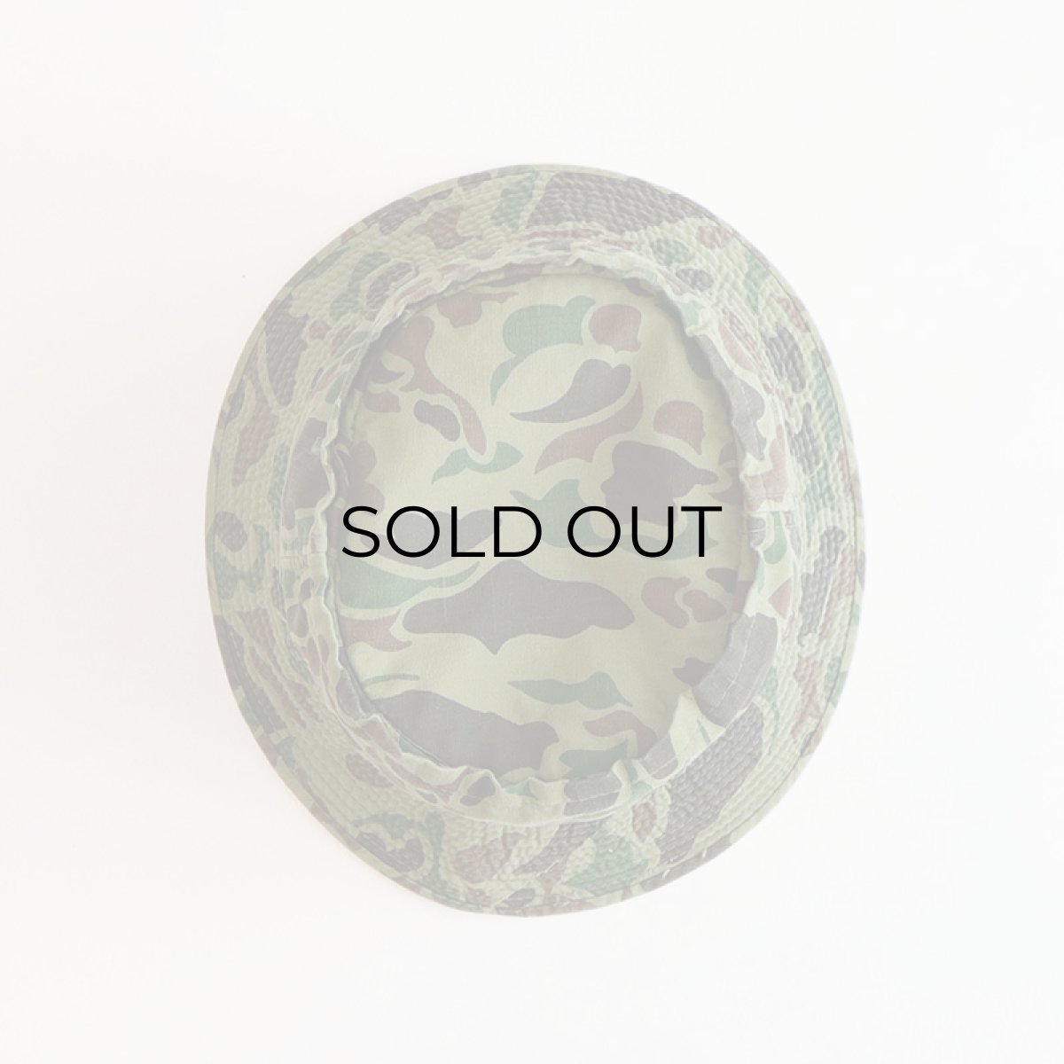 画像4: OLD YA DUCK HUNTER CAMOUFLAGE ROLL-UP BUCKET HAT (4)