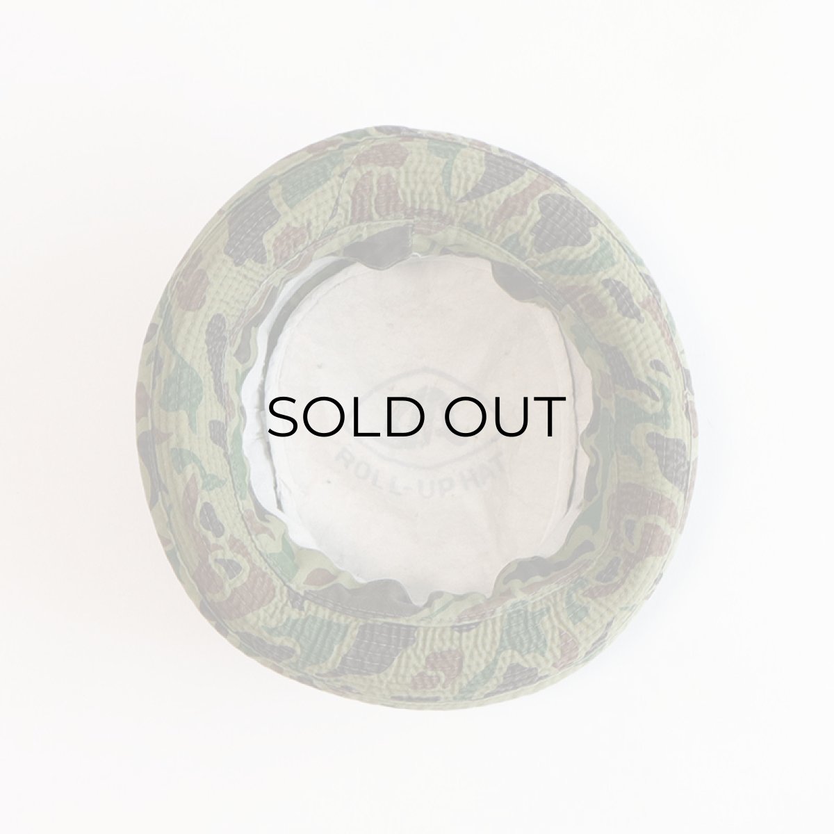 画像5: OLD YA DUCK HUNTER CAMOUFLAGE ROLL-UP BUCKET HAT (5)