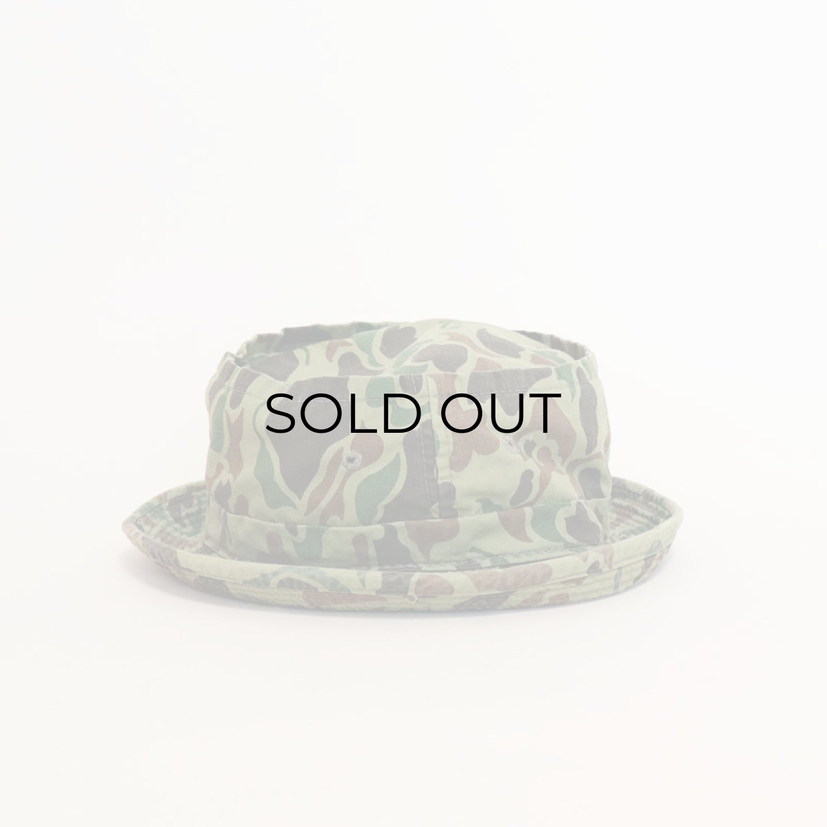 画像2: OLD YA DUCK HUNTER CAMOUFLAGE ROLL-UP BUCKET HAT (2)