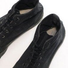 画像9: 90's CONVERSE ALL STAR High MONOCHROME CANVAS SHOES "MADE IN USA" 【Size : 11】 (9)