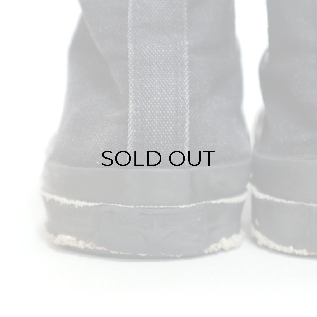 画像7: 90's CONVERSE ALL STAR High MONOCHROME CANVAS SHOES "MADE IN USA" 【Size : 11】 (7)