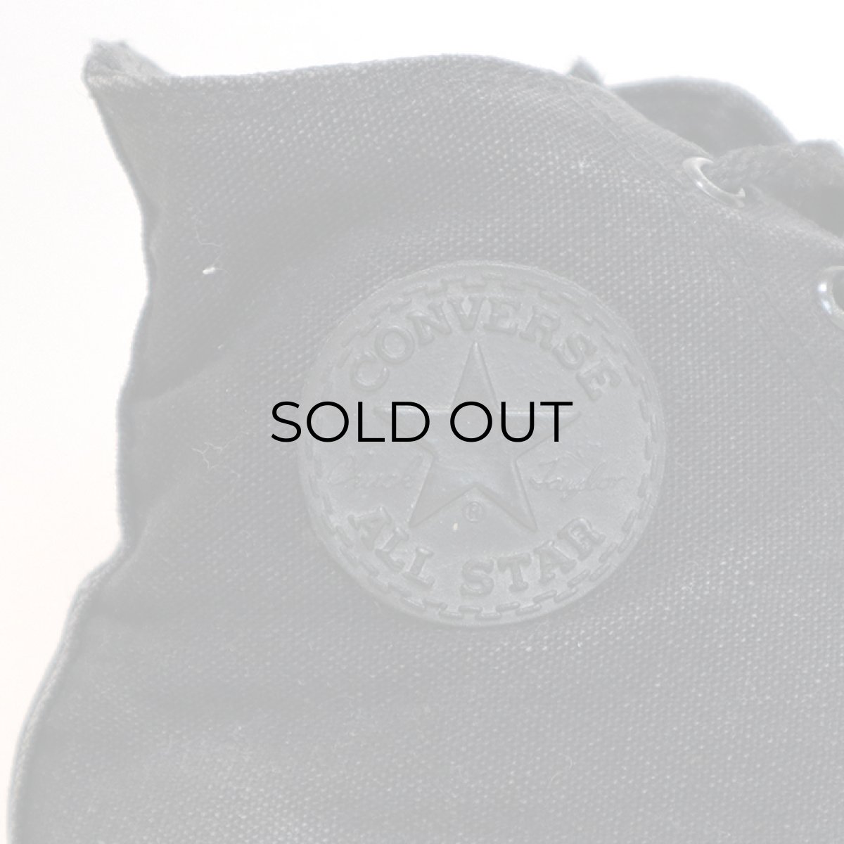 画像10: 90's CONVERSE ALL STAR High MONOCHROME CANVAS SHOES "MADE IN USA" 【Size : 11】 (10)