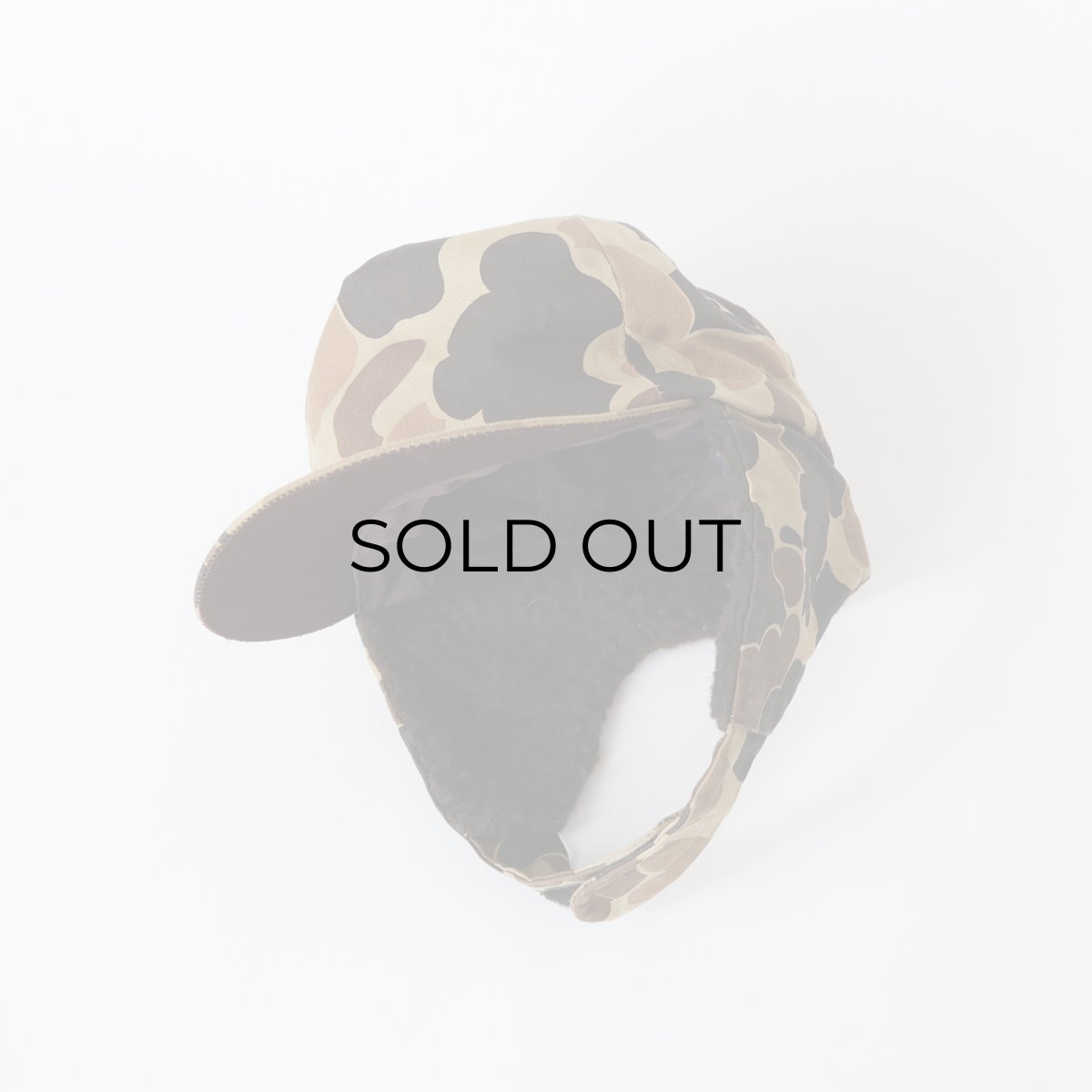 画像6: 〜90's Columbia GORE-TEX "Thinsulate" LINING DUCK HUNTER CAMOUFLAGE HUNTING CAP "MADE IN USA" (6)