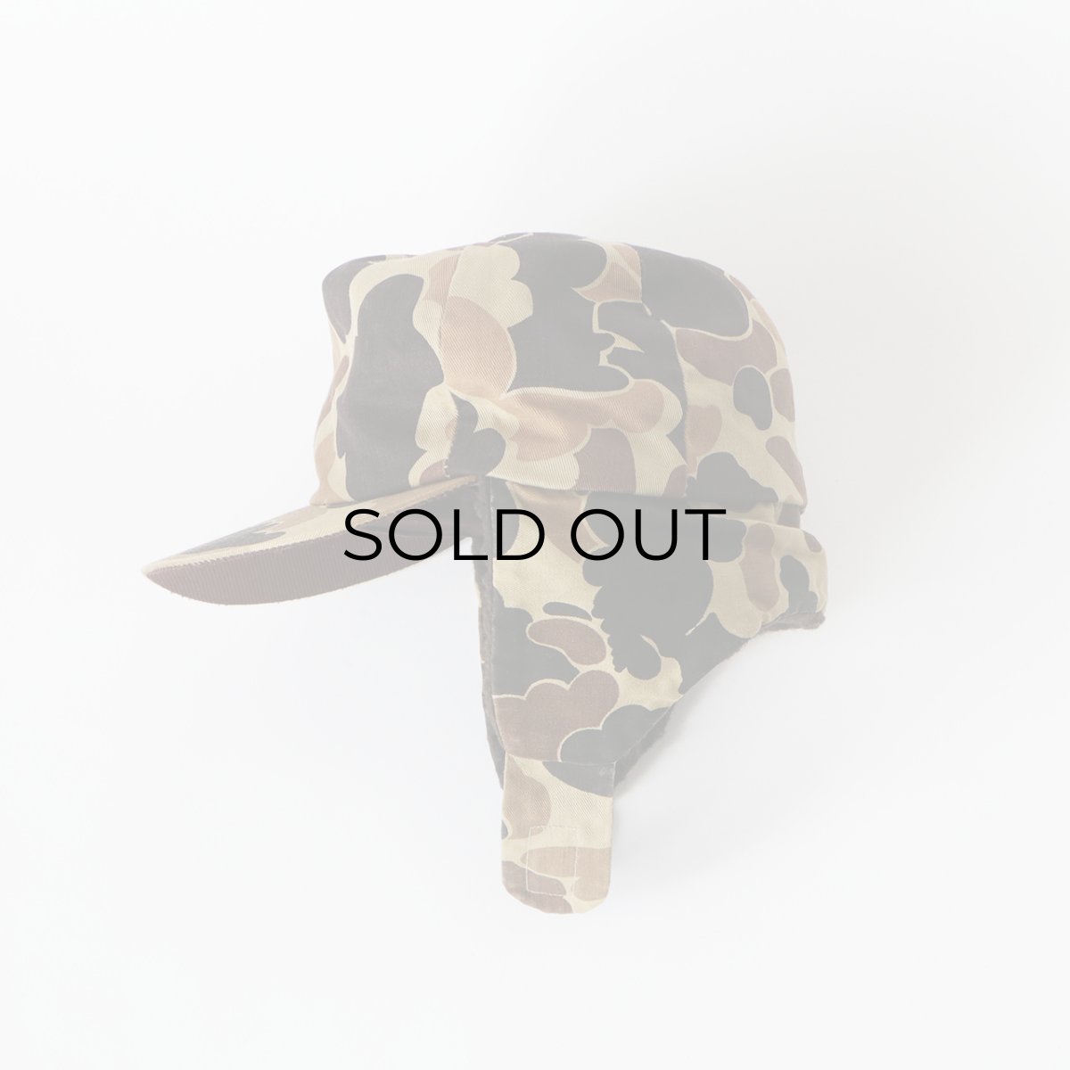 画像7: 〜90's Columbia GORE-TEX "Thinsulate" LINING DUCK HUNTER CAMOUFLAGE HUNTING CAP "MADE IN USA" (7)