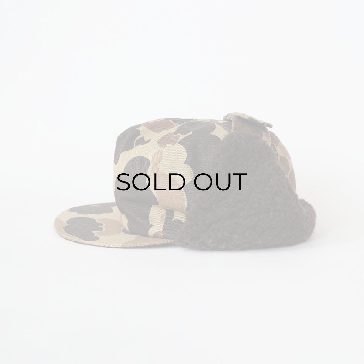 画像2: 〜90's Columbia GORE-TEX "Thinsulate" LINING DUCK HUNTER CAMOUFLAGE HUNTING CAP "MADE IN USA" (2)