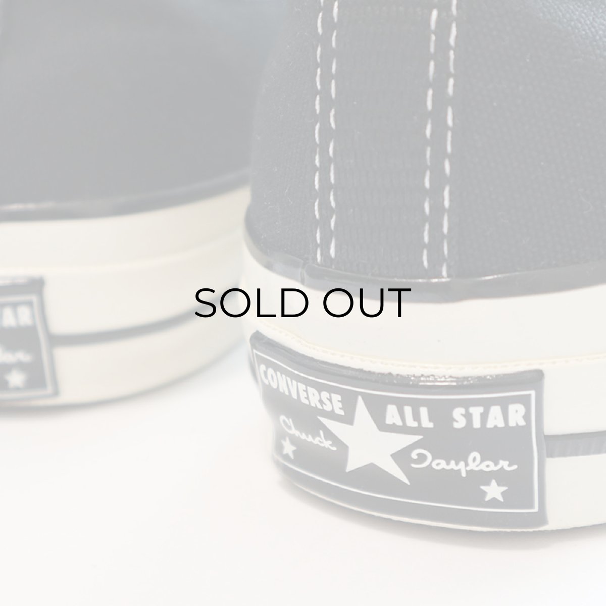 画像7: 【NEW】CONVERSE ALL STAR "Chuck Taylor" Low CANVAS SHOES 【BLACK / Size : 9, 9 1/2, 10 1/2】 (7)