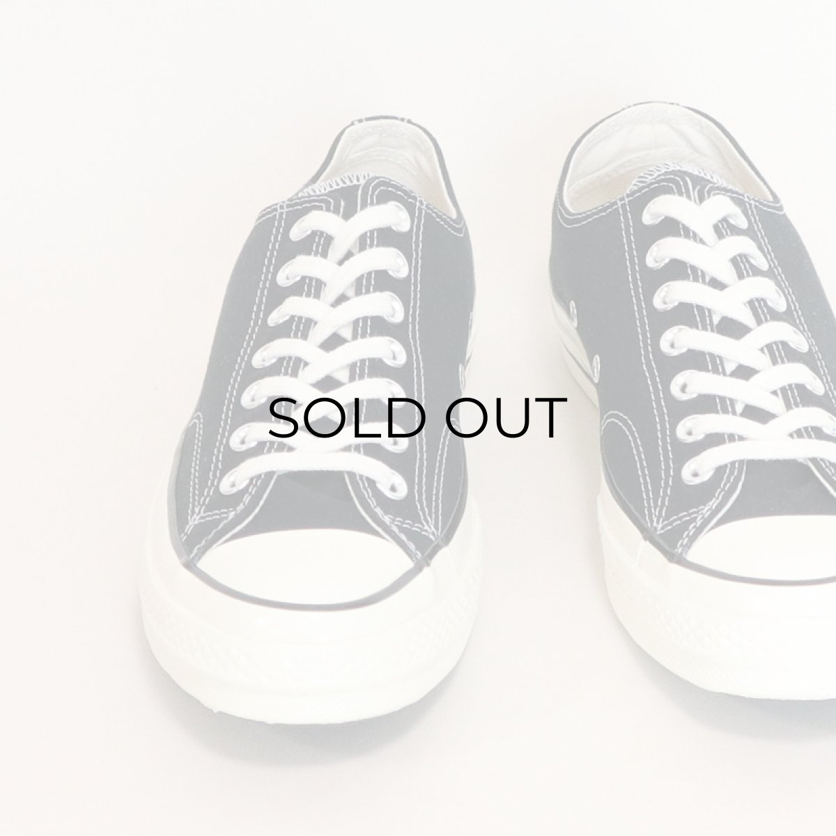 画像2: 【NEW】CONVERSE ALL STAR "Chuck Taylor" Low CANVAS SHOES 【BLACK / Size : 9, 9 1/2, 10 1/2】 (2)