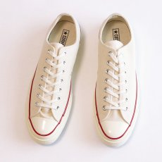 画像1: 【NEW】CONVERSE ALL STAR "Chuck Taylor" Low CANVAS SHOES 【NATURAL / Size : 9, 9 1/2, 10】 (1)